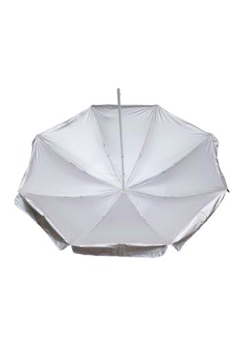 Зонт пляжный фольгированный с наклоном (4 расцветок) 240 см 12 шт/упак М44460 - фото 12
